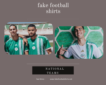fake Algeria football shirts 23-24